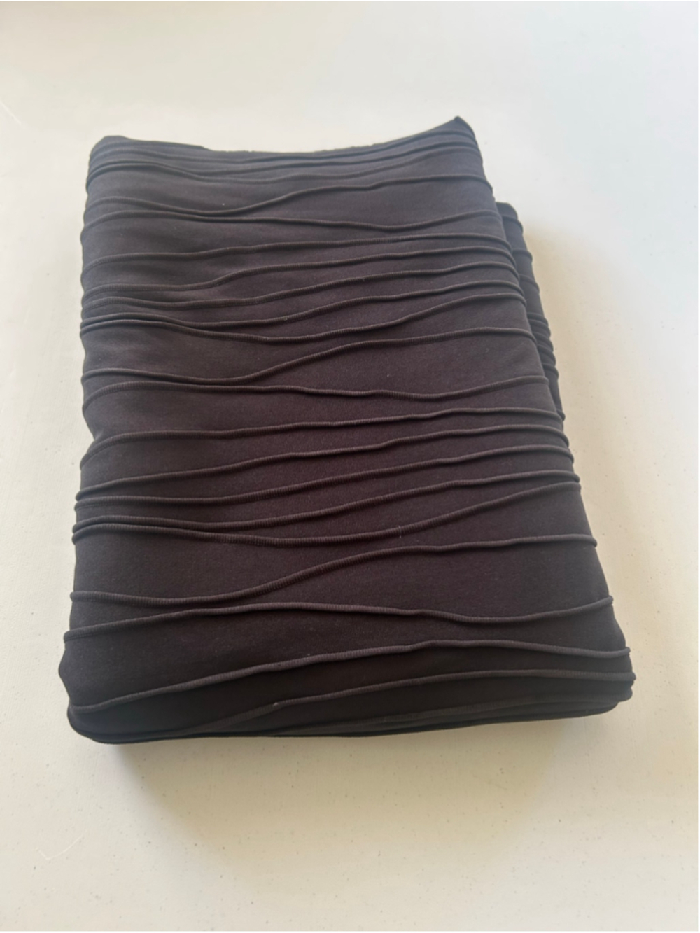🔥3 for $40🔥 Fabric: 1 yard 7” Black Texture Fabric